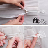 Allerzip Buglock zip detail